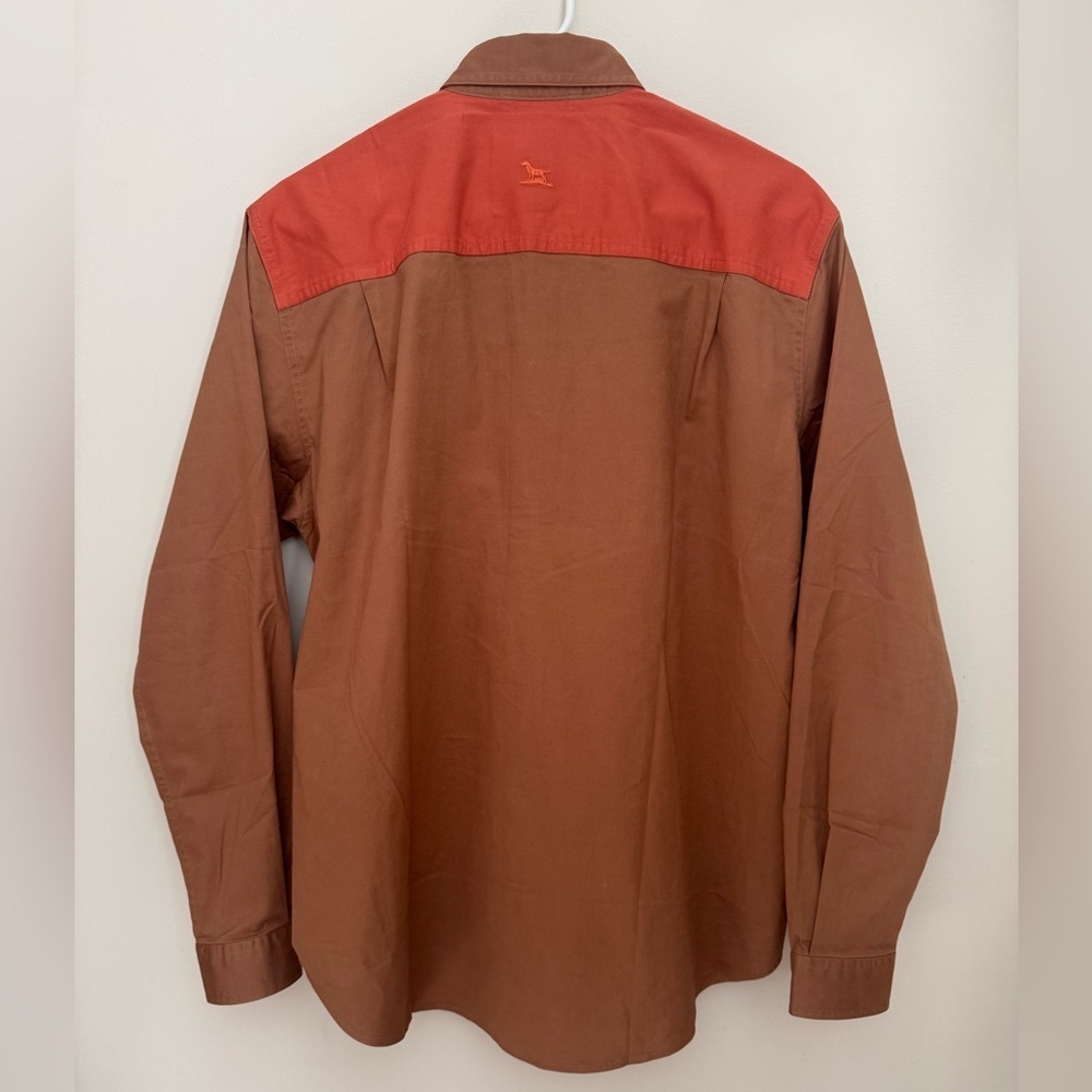 Over Under Field Champion Shooting Shirt Clay NWT Mens Medium Hunting Button Up - Picture 2 of 7
